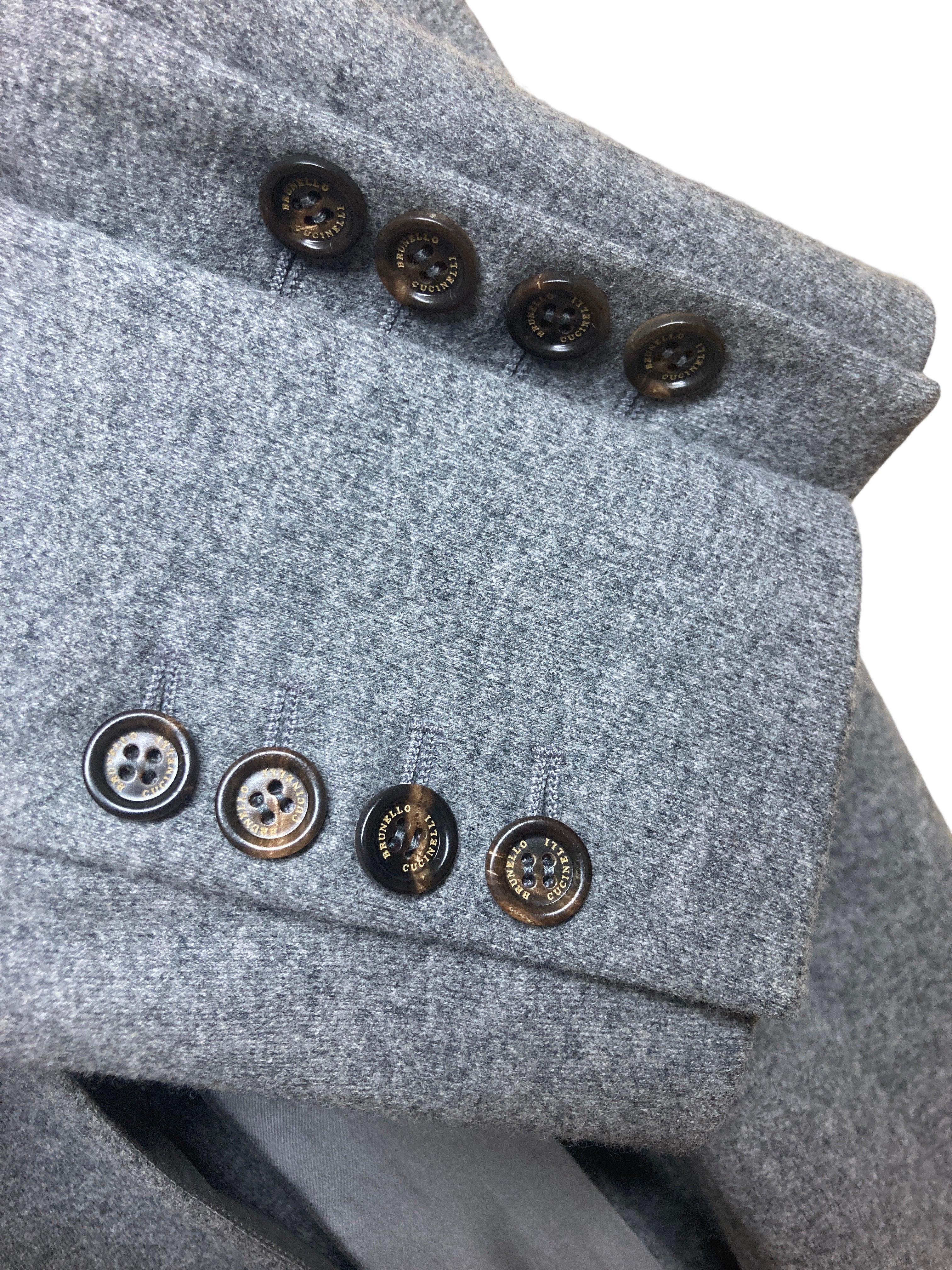 ブルネロクチネリ ミンク カシミヤ ロングベスト カラーコート 2点セット