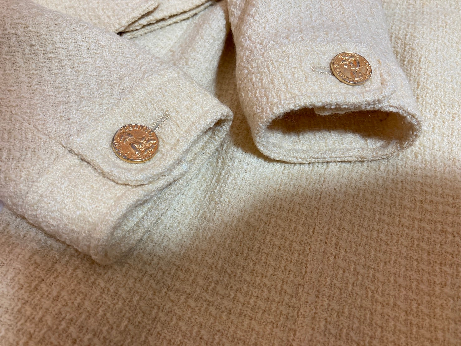 シャネル ヴィンテージ ツイード セットアップ スーツ ジャケット スカート インナー 3点セット