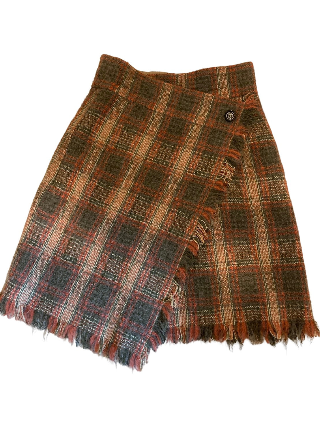 シャネル ツイード スカート マルチカラー