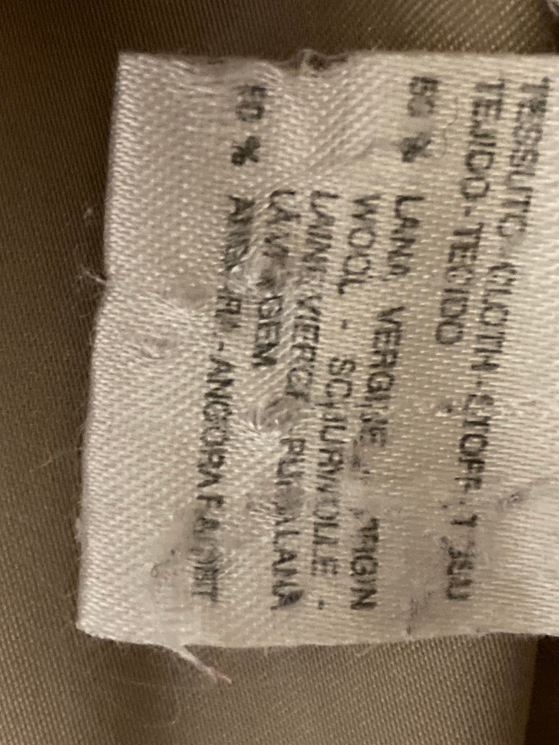 マックスマーラ アンゴラ トレンチコート ベージュ系 レディース