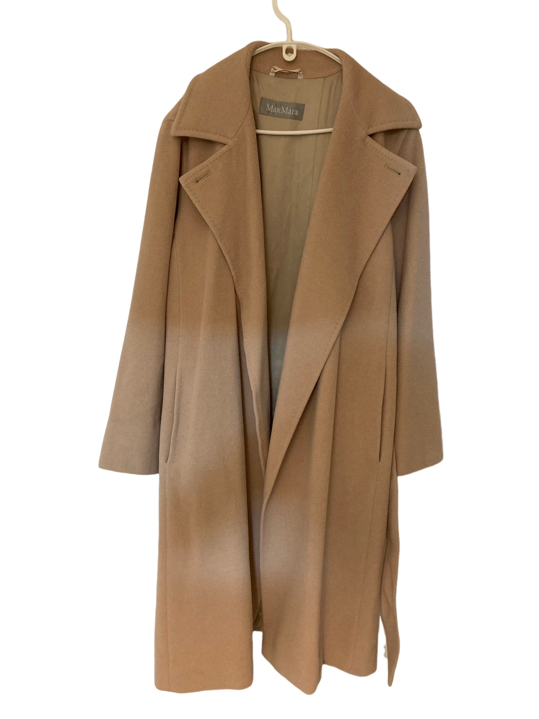 マックスマーラ アンゴラ トレンチコート ベージュ系 レディース