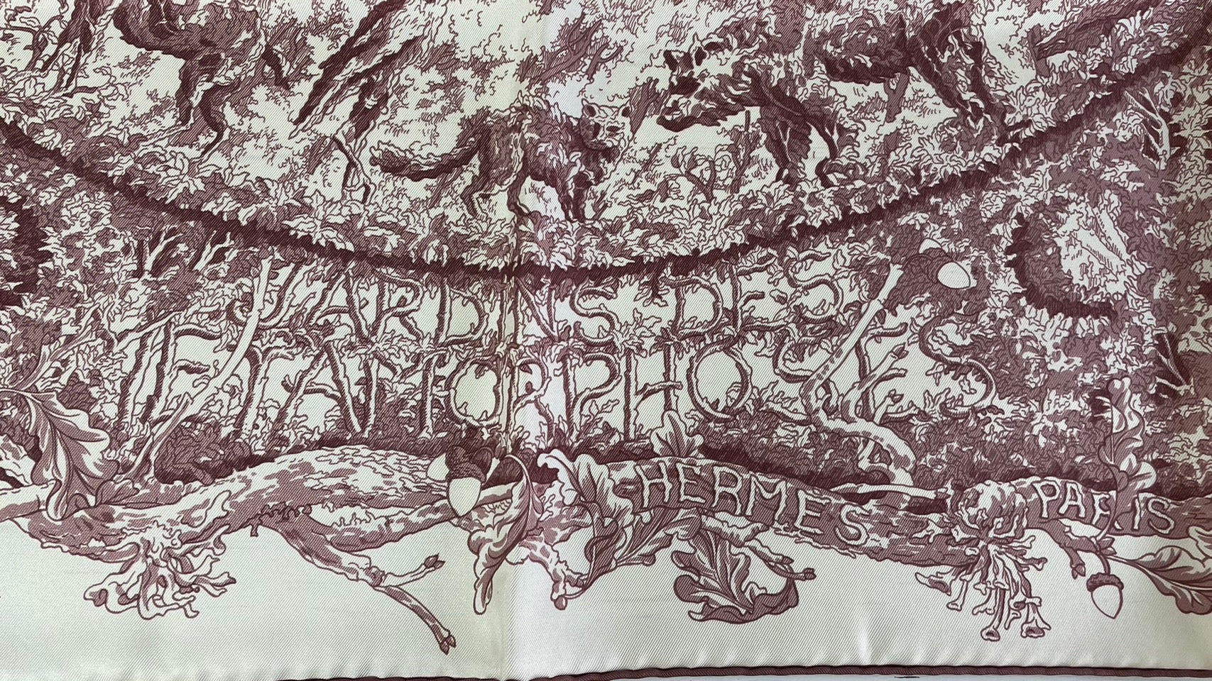 エルメス カレ90 スカーフ JARDINS DES METAMORPHOSE(メタモルフォーゼの庭)