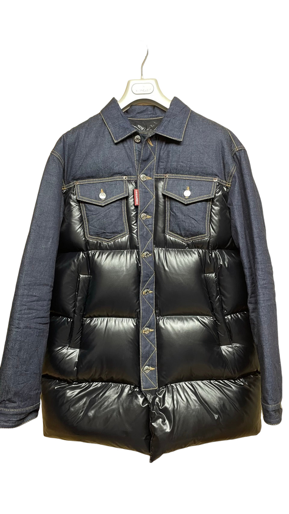 ディースクエアード デニム ダウンジャケット