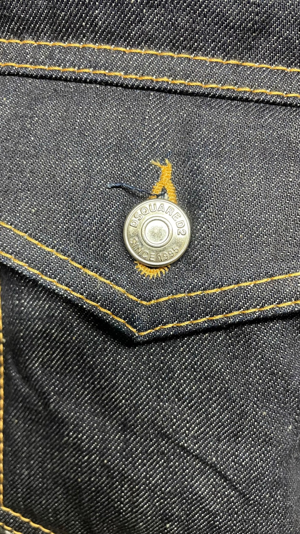 ディースクエアード デニム ダウンジャケット