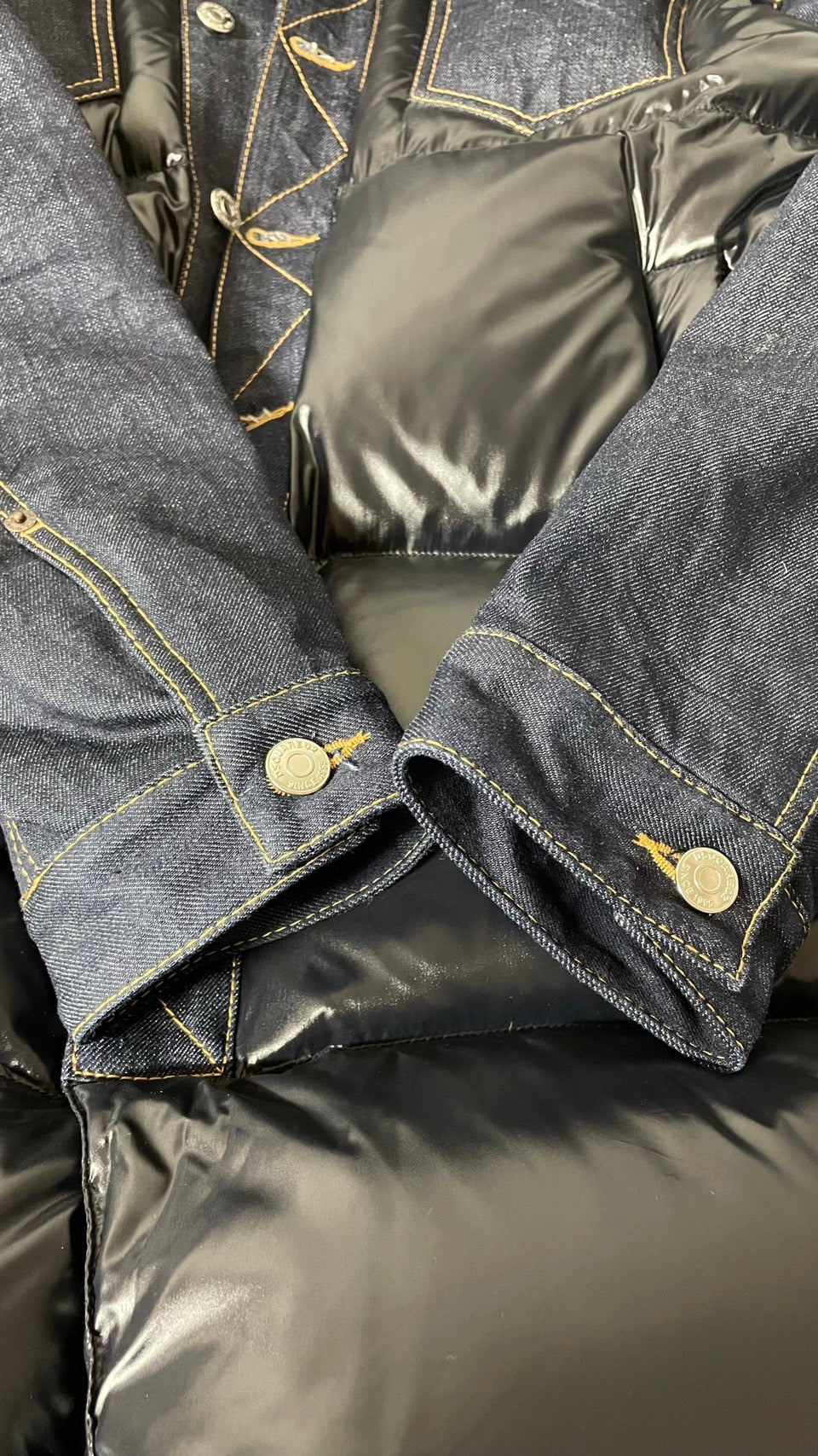 ディースクエアード デニム ダウンジャケット