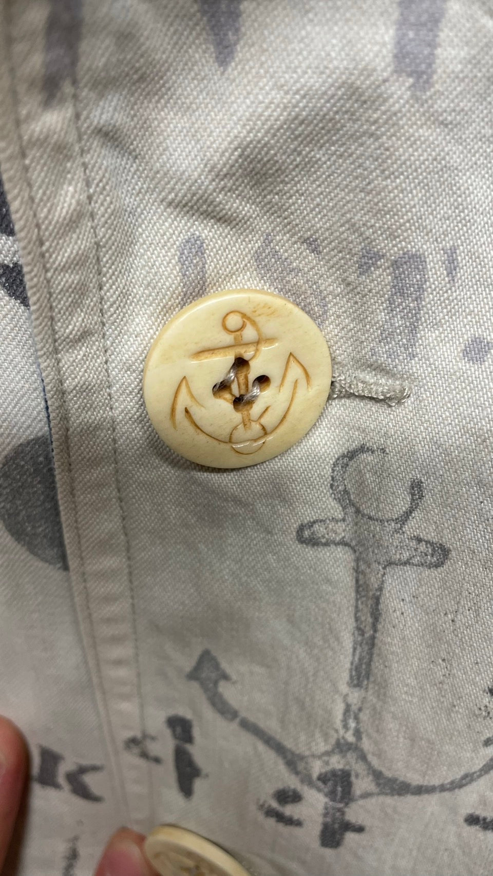 ダブルアールエル デニム ピーコート ヴィンテージ