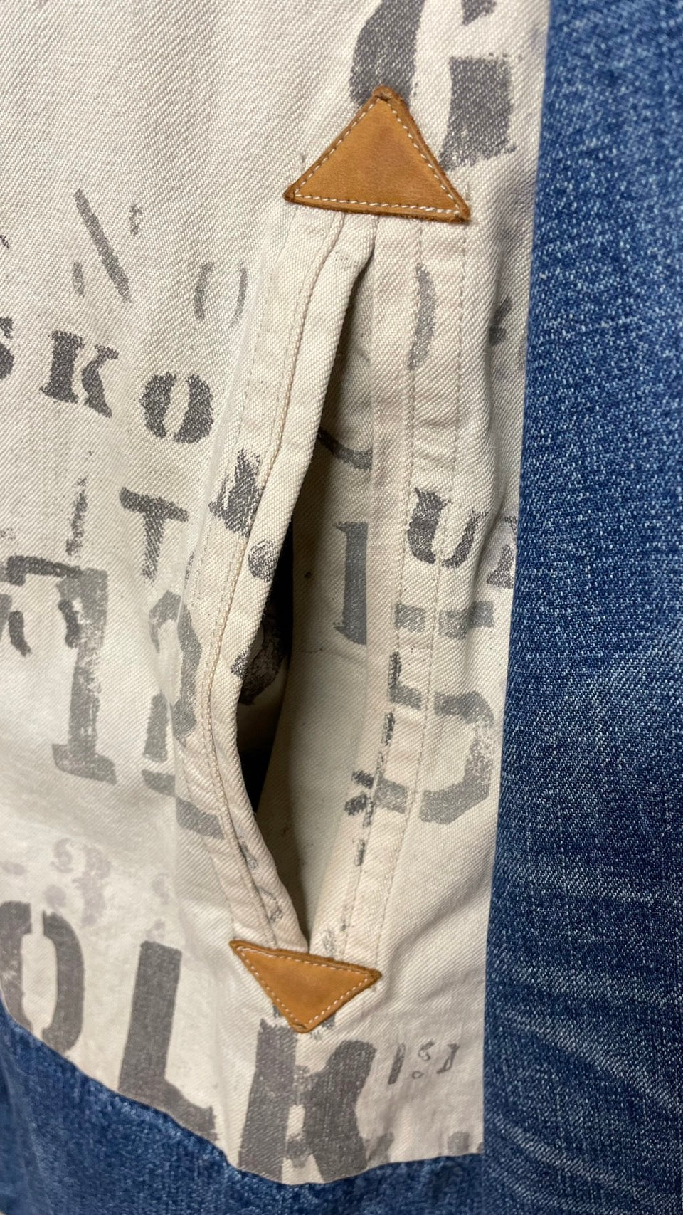 ダブルアールエル デニム ピーコート ヴィンテージ