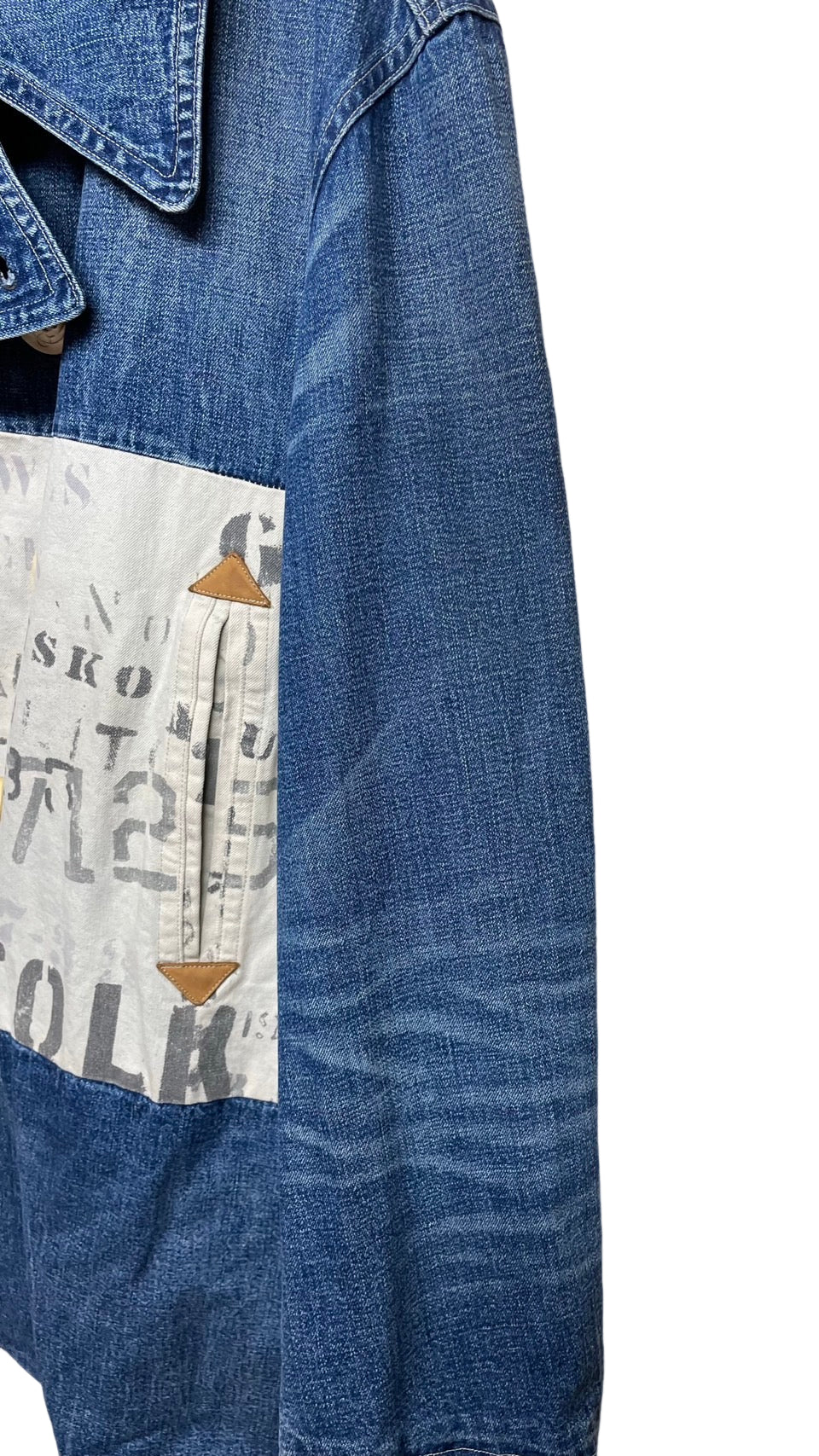 ダブルアールエル デニム ピーコート ヴィンテージ