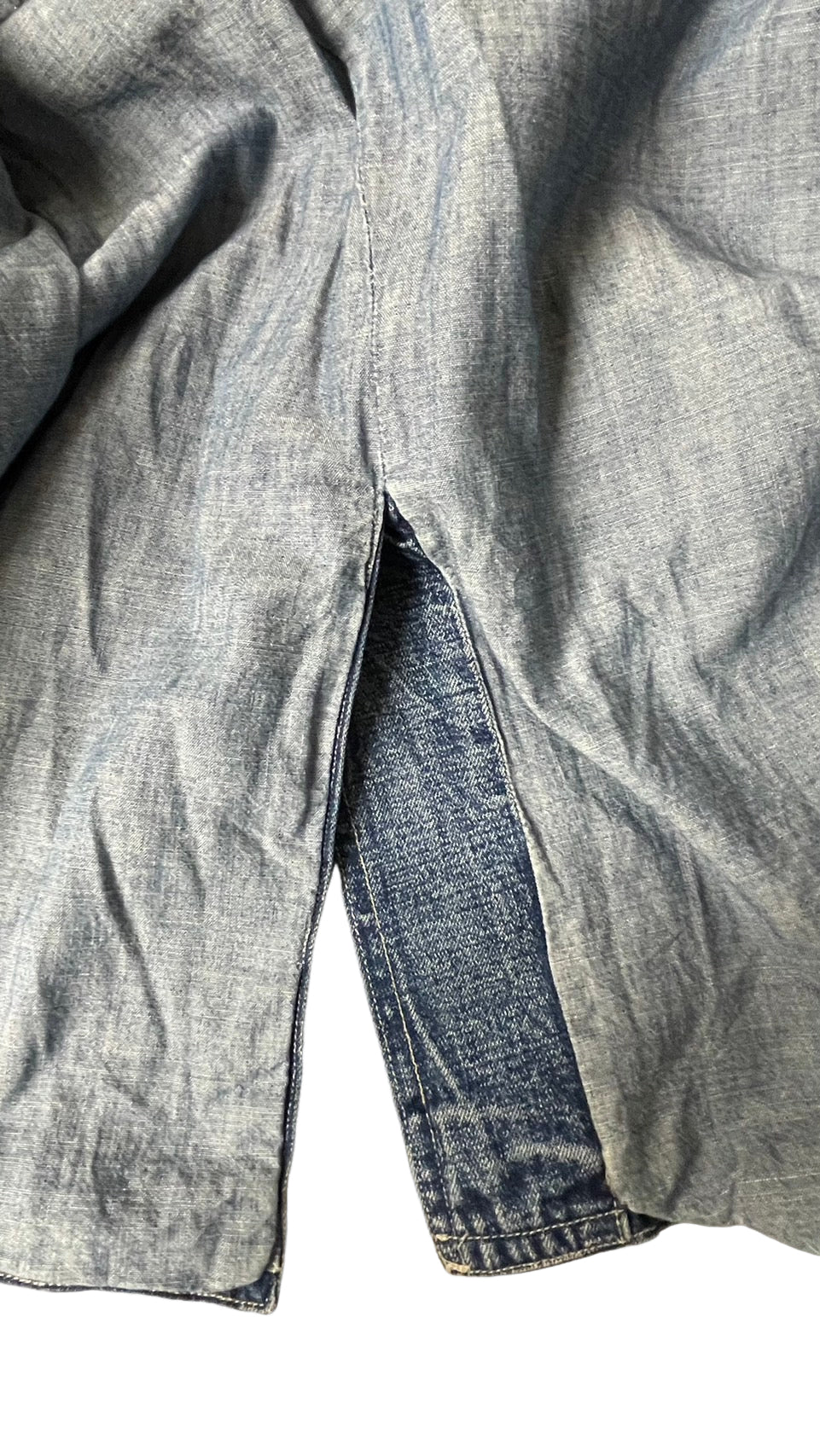 ダブルアールエル デニム ピーコート ヴィンテージ