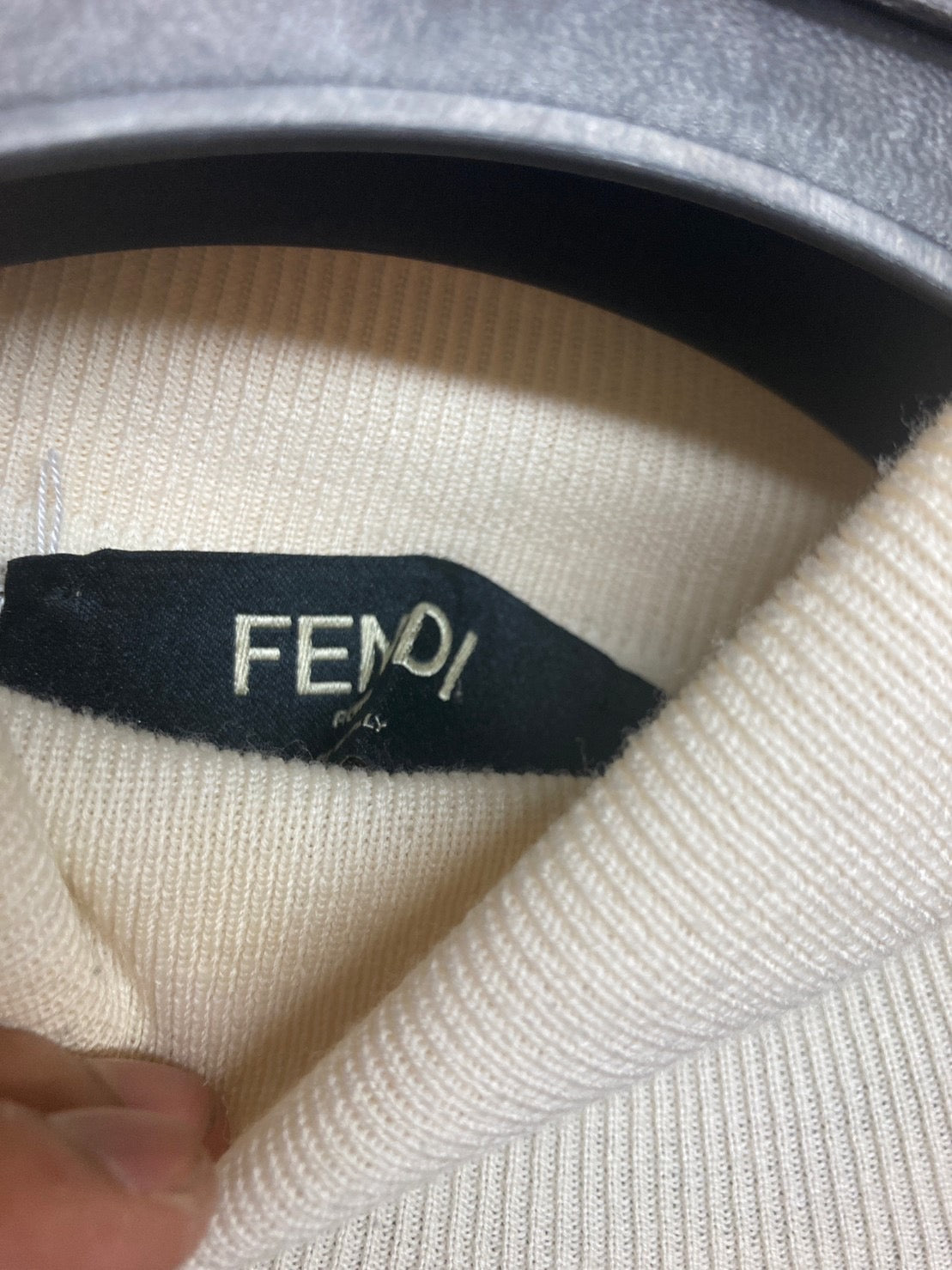 フェンディ タートルネック ズッキーノ ニット