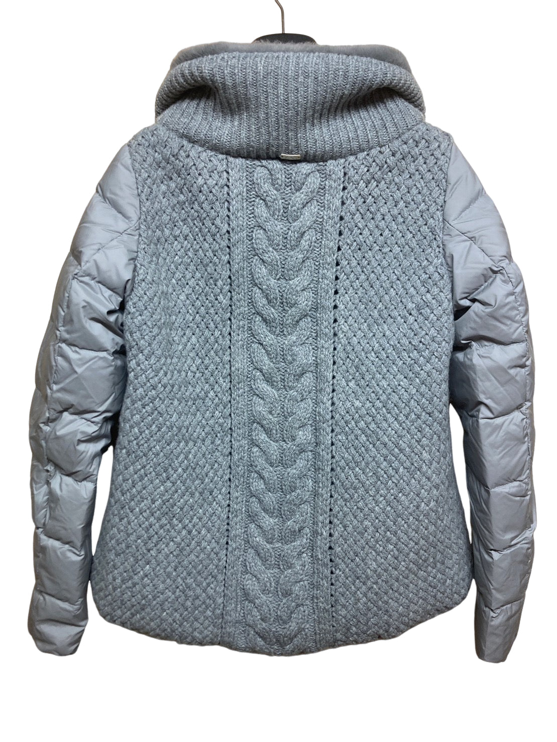 ヘルノ 切り替え ニット ダウン ジャケット