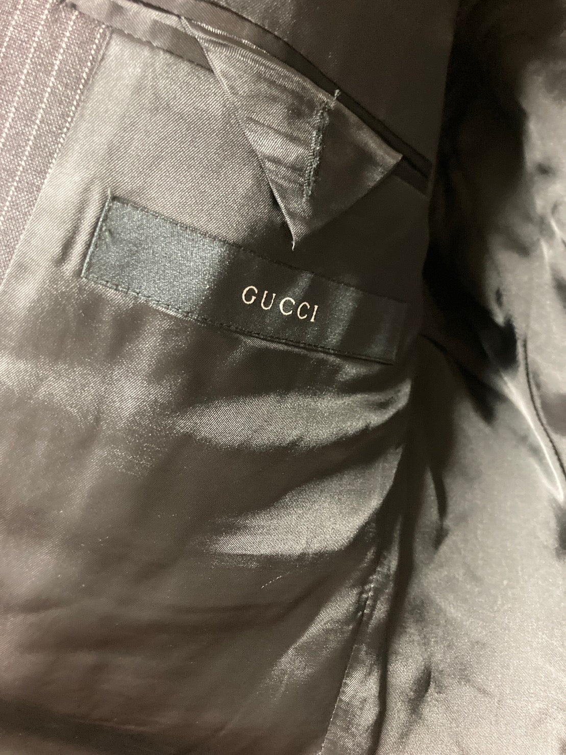 グッチ ストライプ スーツ セットアップ