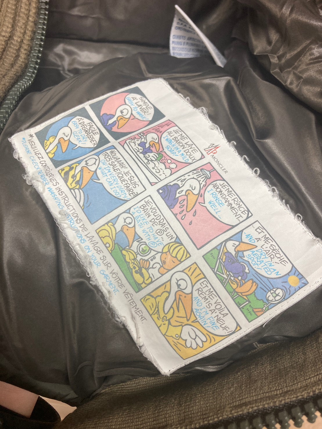 モンクレール カヌート リブニット ダウンジャケット メンズ