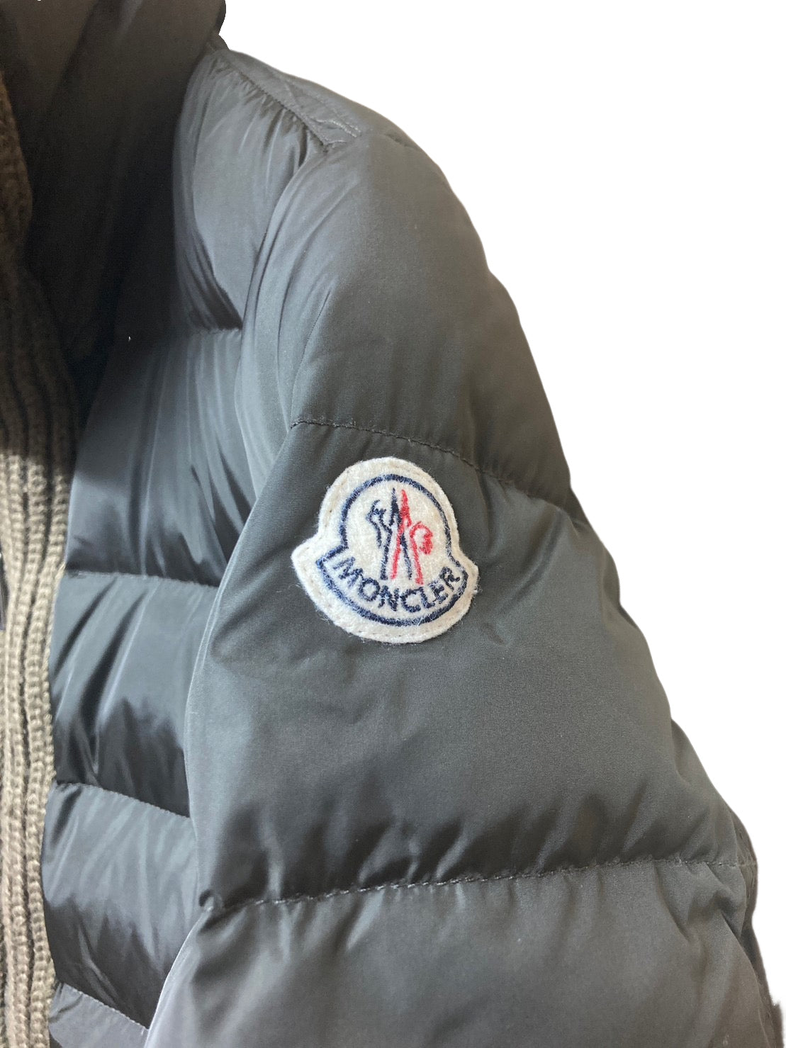 モンクレール カヌート リブニット ダウンジャケット メンズ