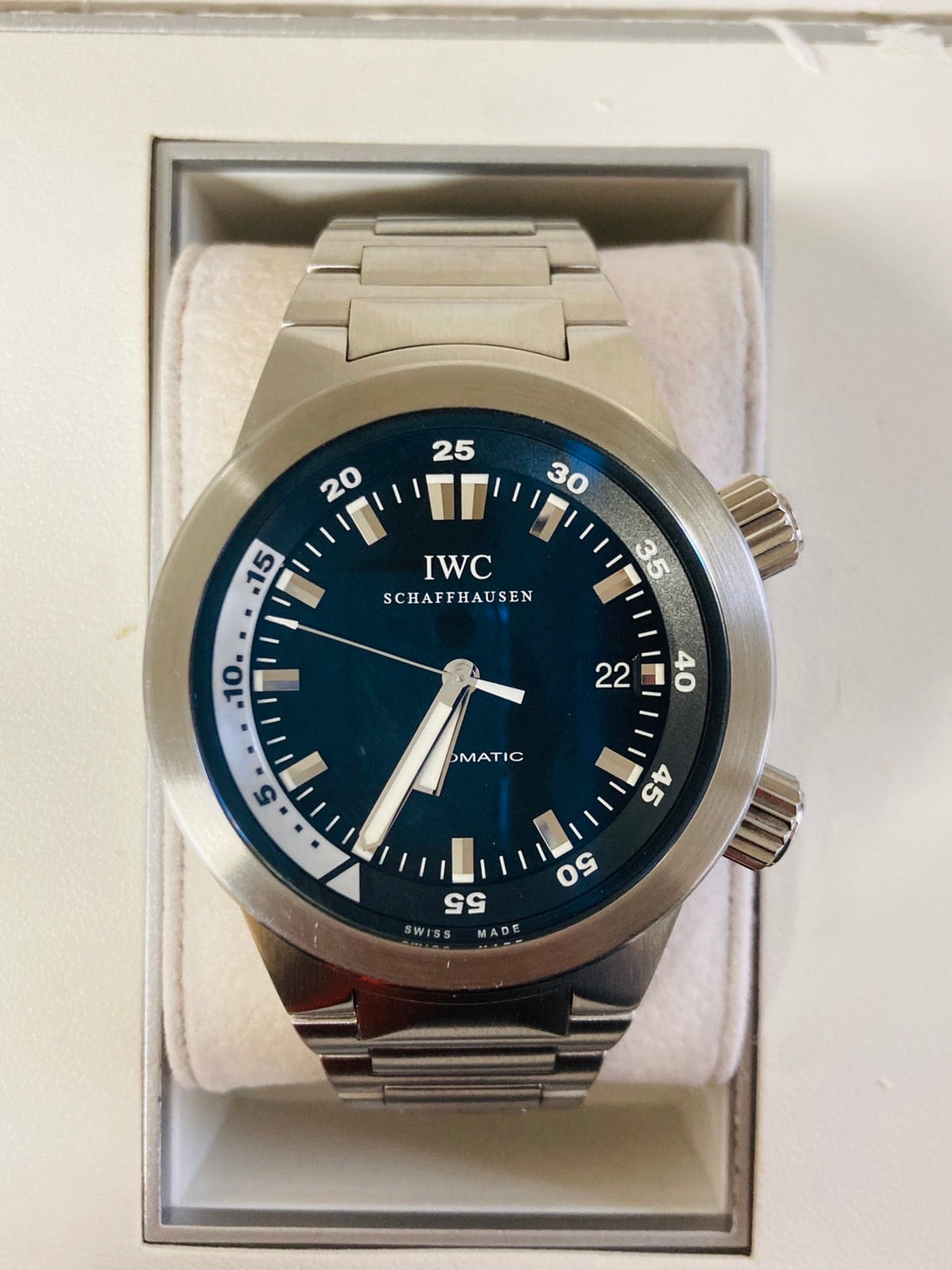 IWC アクアタイマー 腕時計フルコマ