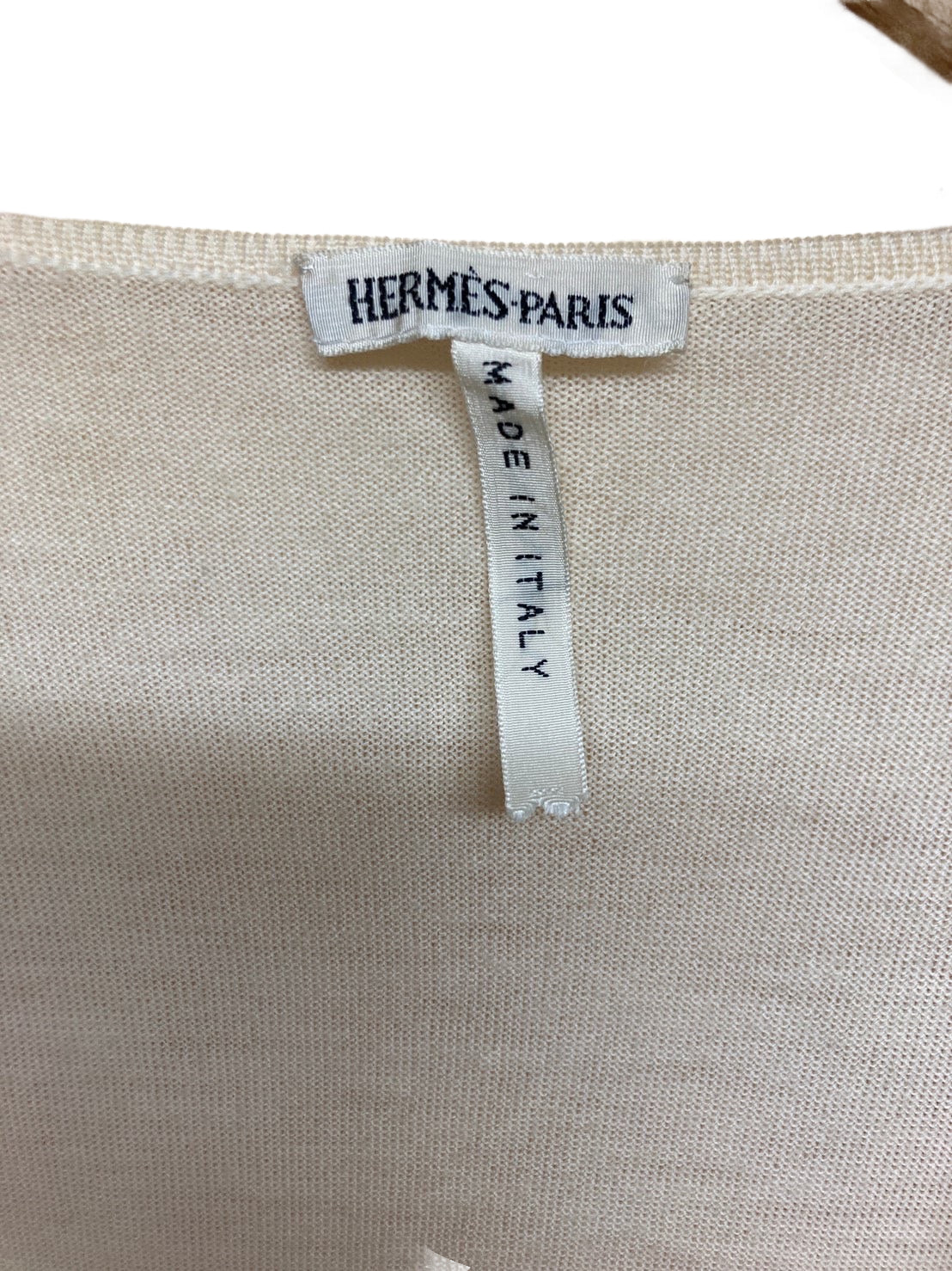 エルメス シルク ニット カーディガン ノースリーブニット