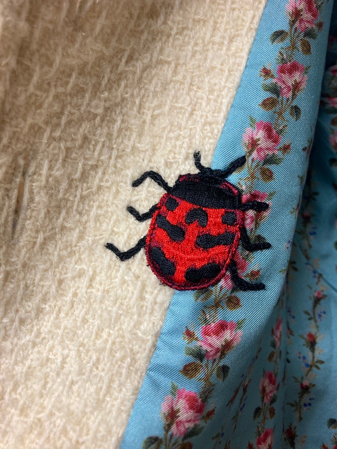 グッチ ツイード コート 金ボタン