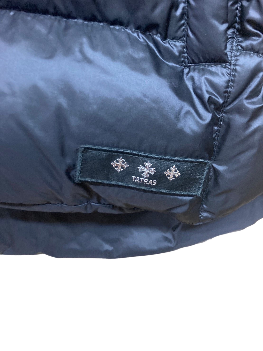 タトラス ナイロン ダウンベスト