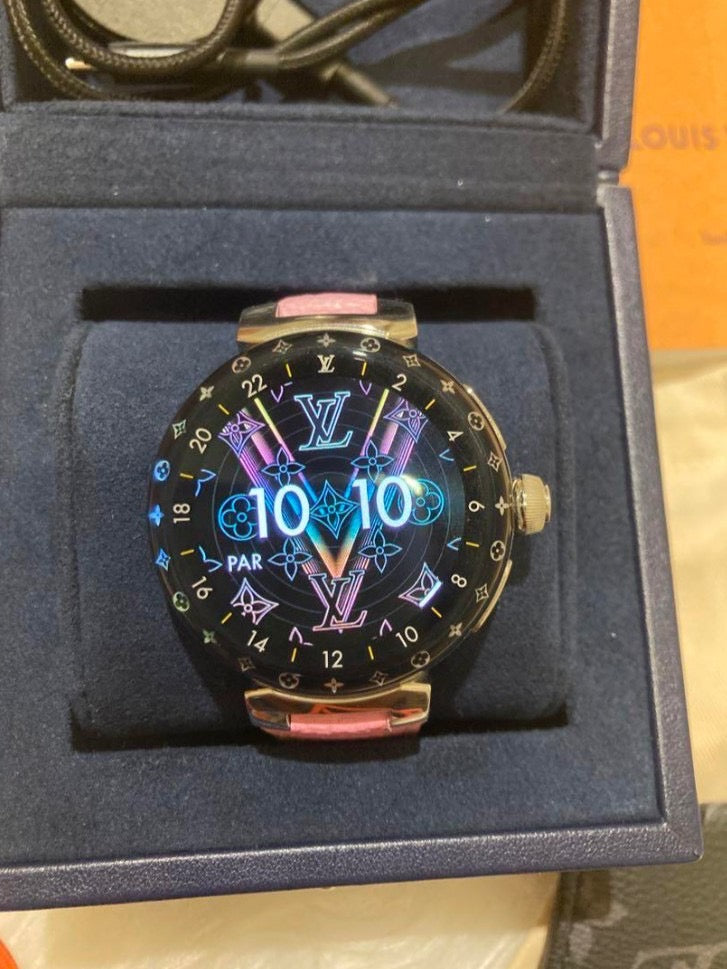 ルイ・ヴィトン タンブール ホライゾン ジャイアント ライトアップ 腕時計