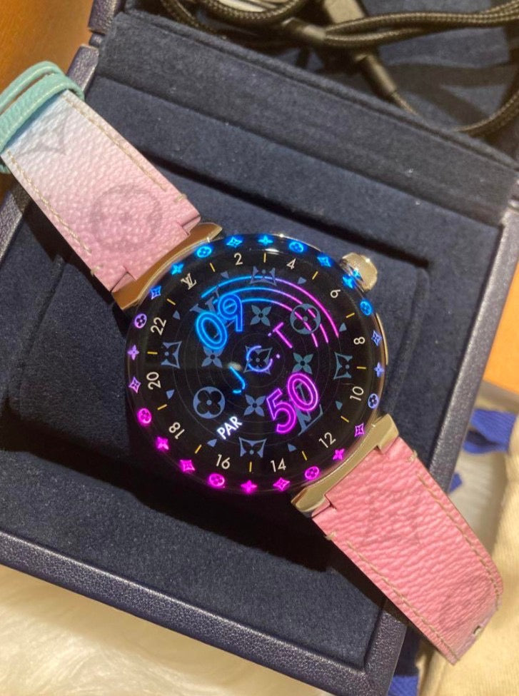 ルイ・ヴィトン タンブール ホライゾン ジャイアント ライトアップ 腕時計