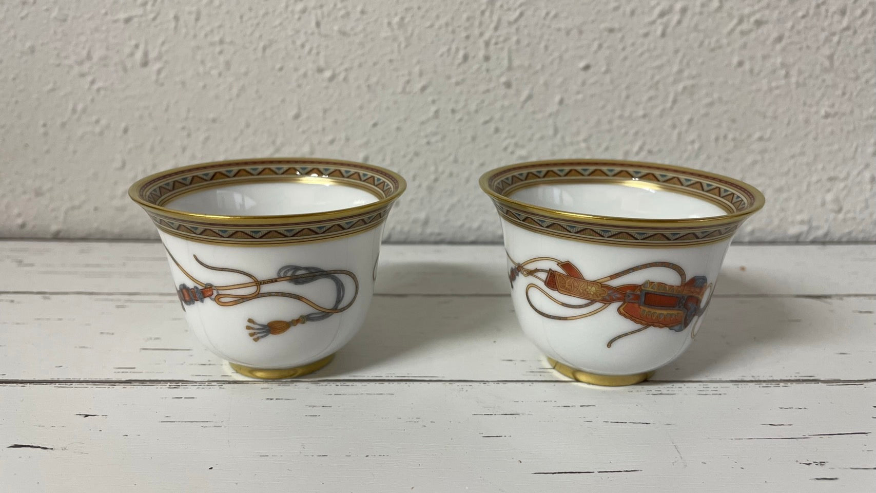 エルメス シュバルドリアン スモールカップ 東洋の馬 ポーセリン