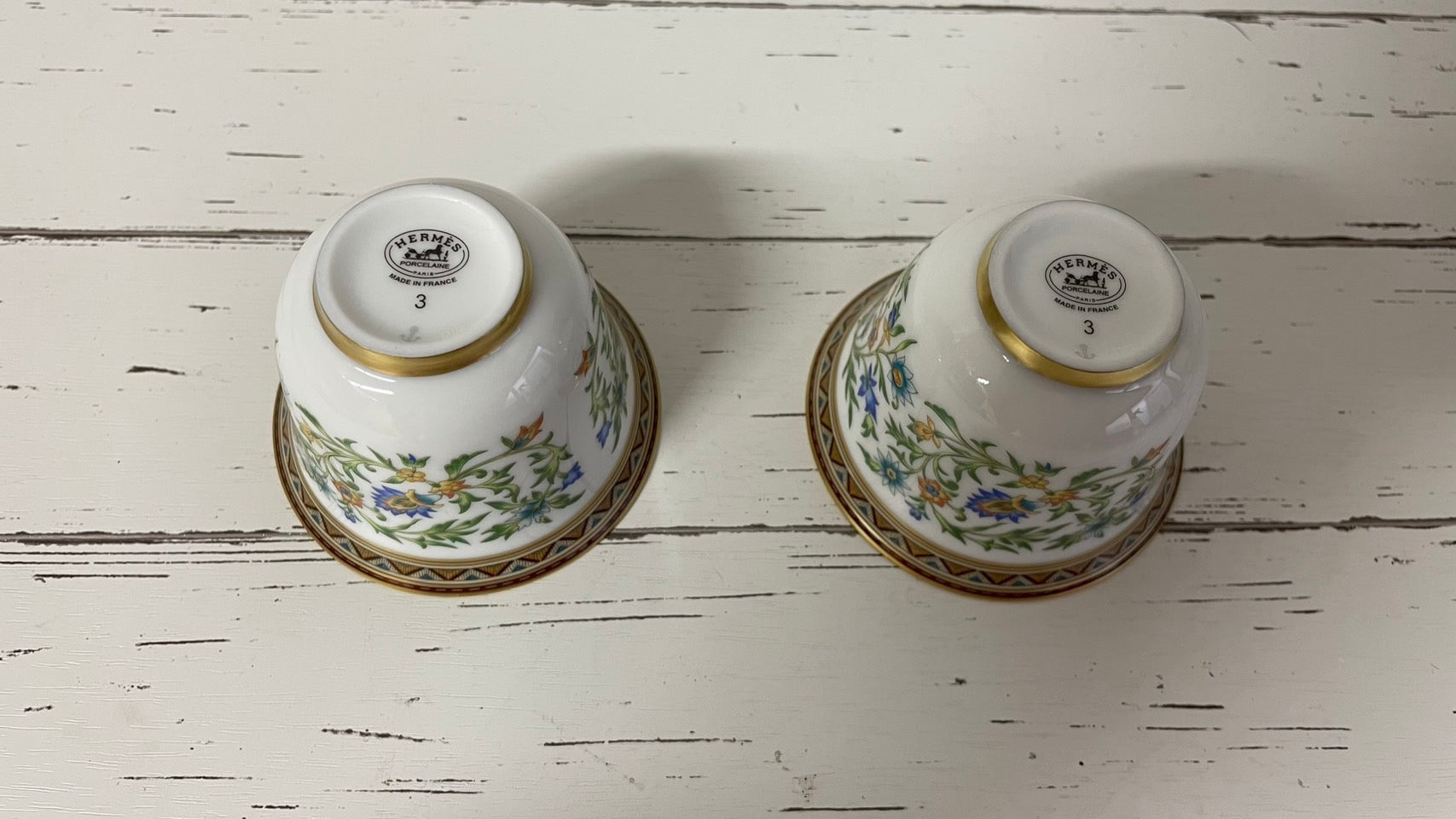 エルメス シュバルドリアン スモールカップ 東洋の馬 ポーセリン