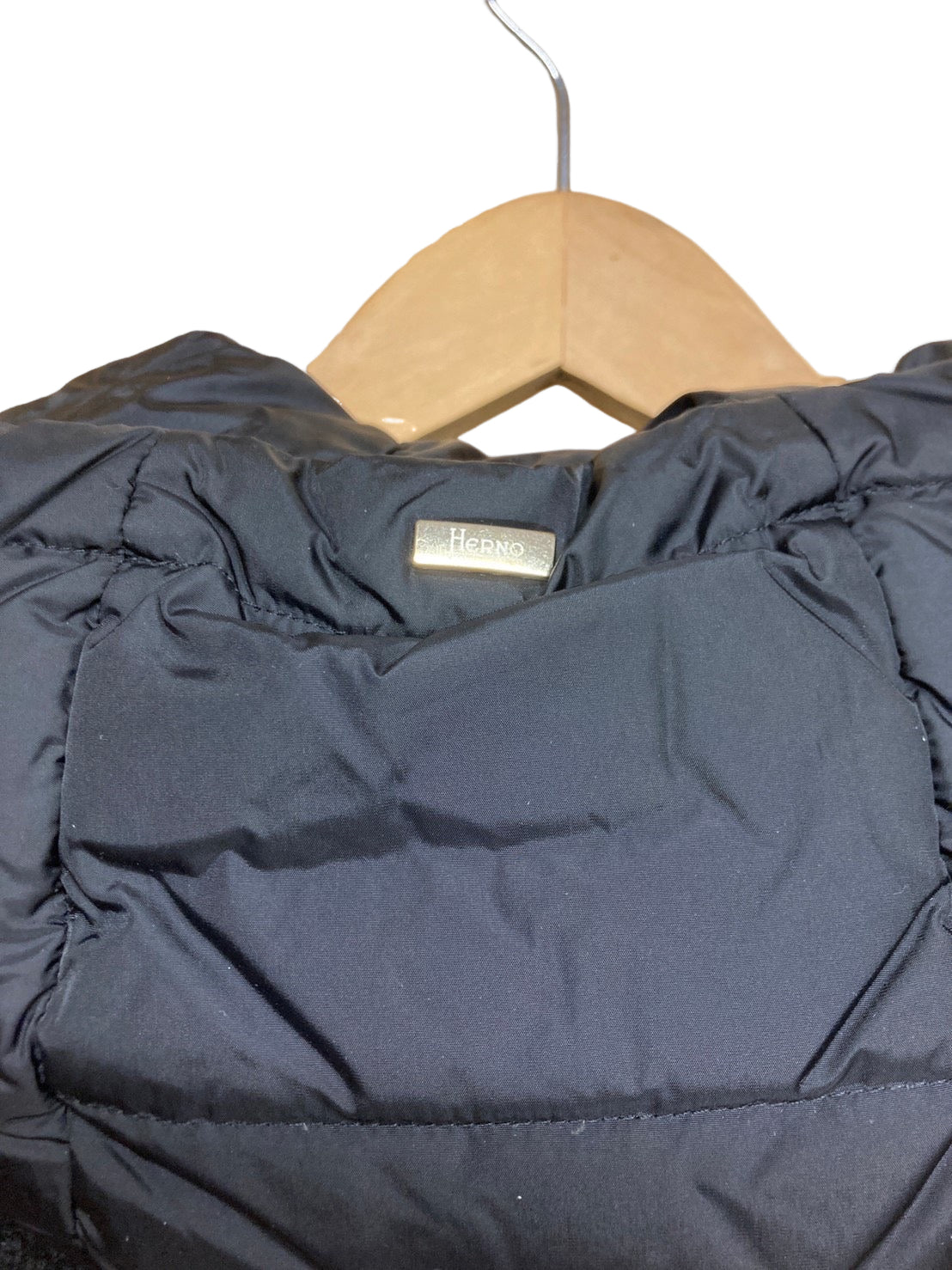 ヘルノ 切り替え ニットダウンコート