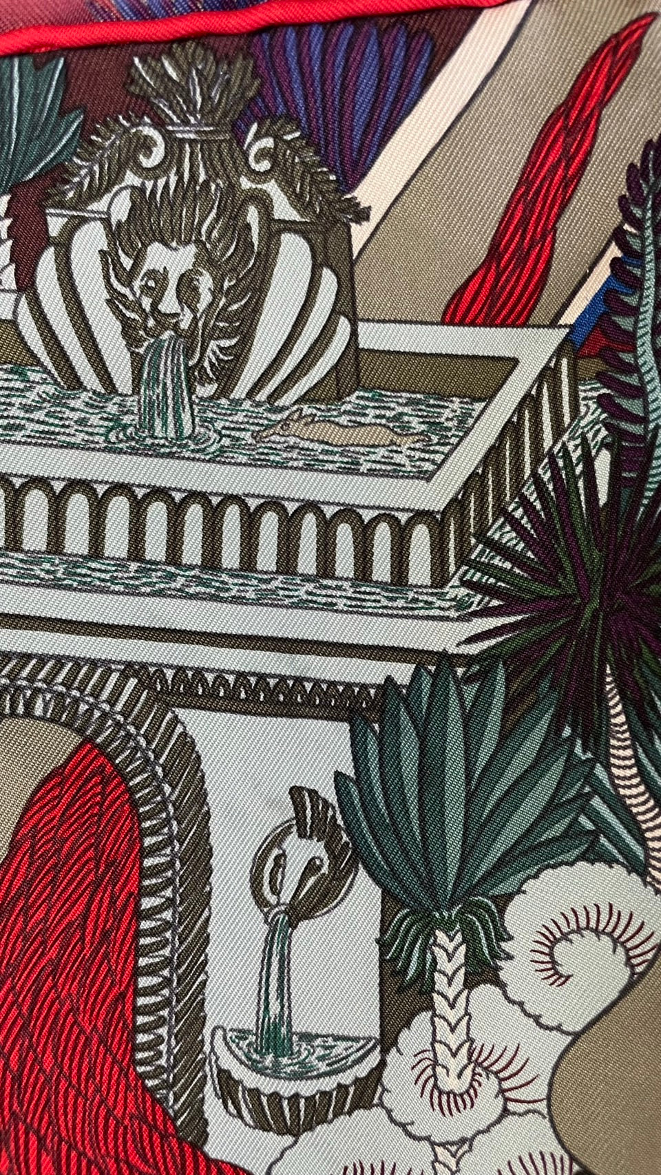 エルメス カレ90 スカーフ ANIMA POLIS(アニマポリス)