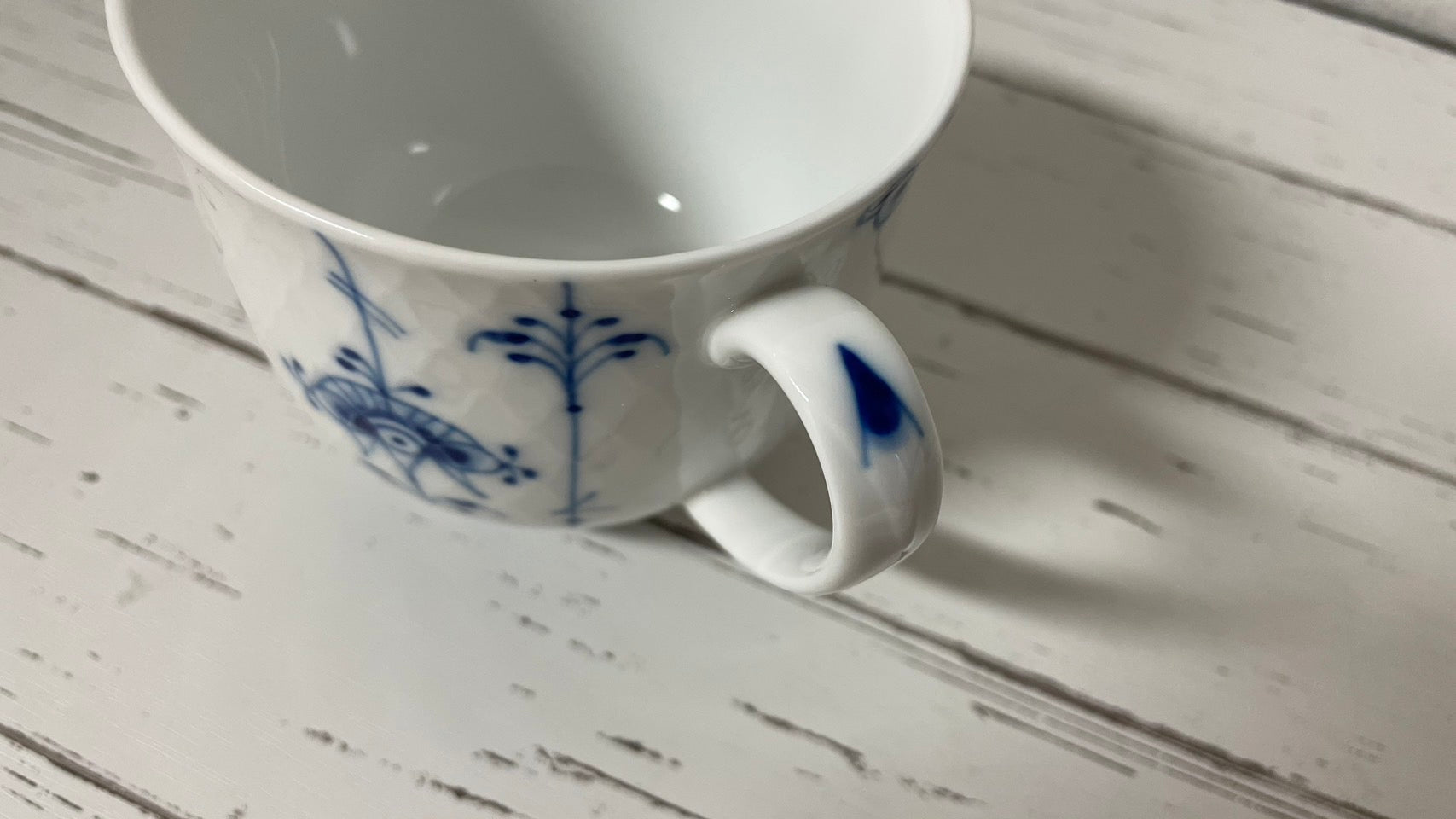 ロイヤルコペンハーゲン ブルーパルメッテ ペア カップ&ソーサ―