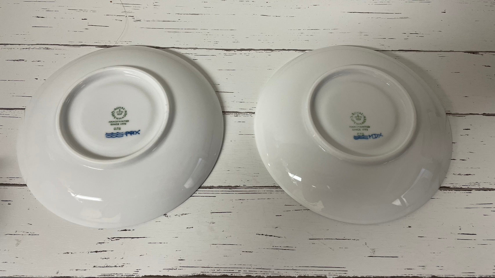 ロイヤルコペンハーゲン ブルーパルメッテ ペア カップ&ソーサ―