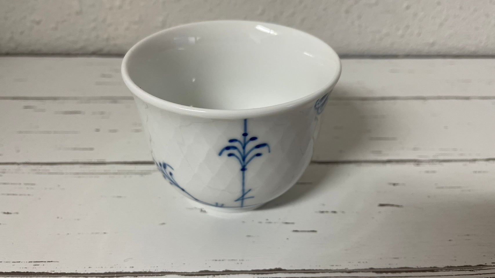 ロイヤルコペンハーゲン ブルーパルメッテ ペア ティーセット