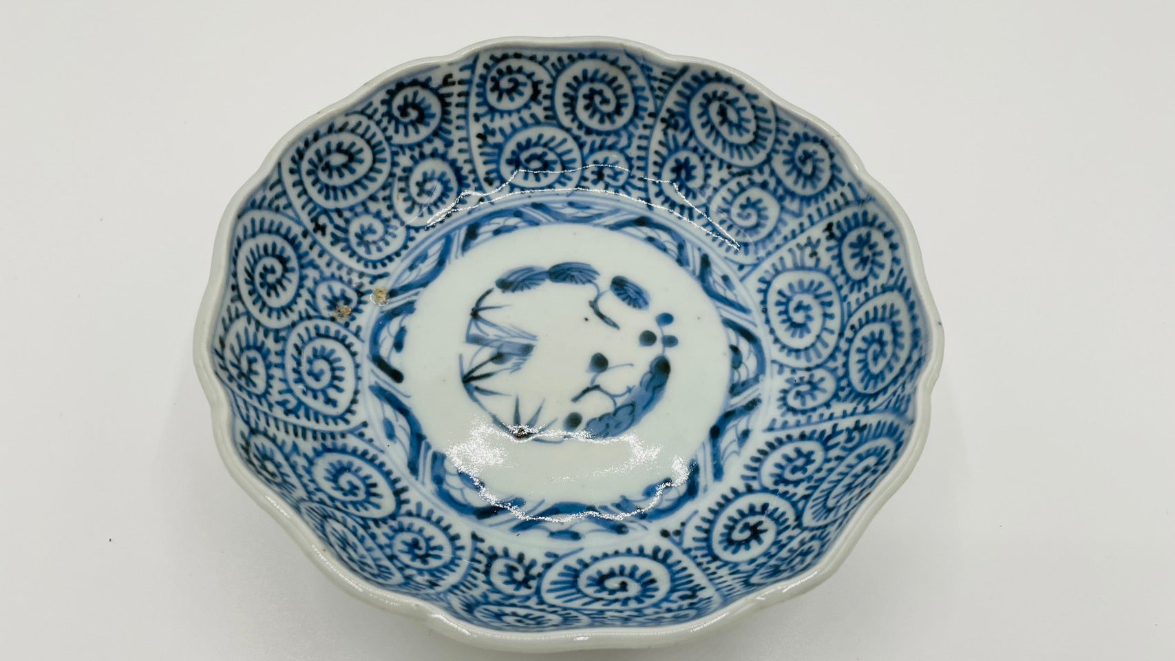 伊万里焼 蛸唐草模様 なます皿 5客