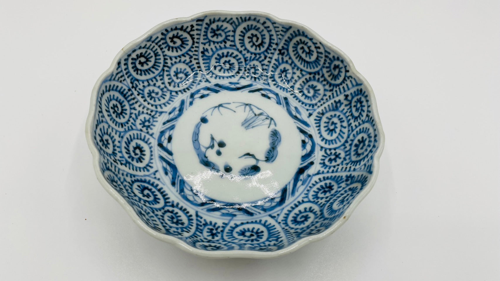 伊万里焼 蛸唐草模様 なます皿 5客