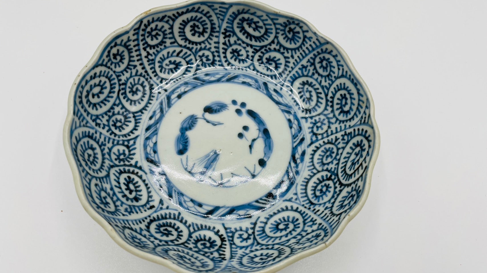 伊万里焼 蛸唐草模様 なます皿 5客