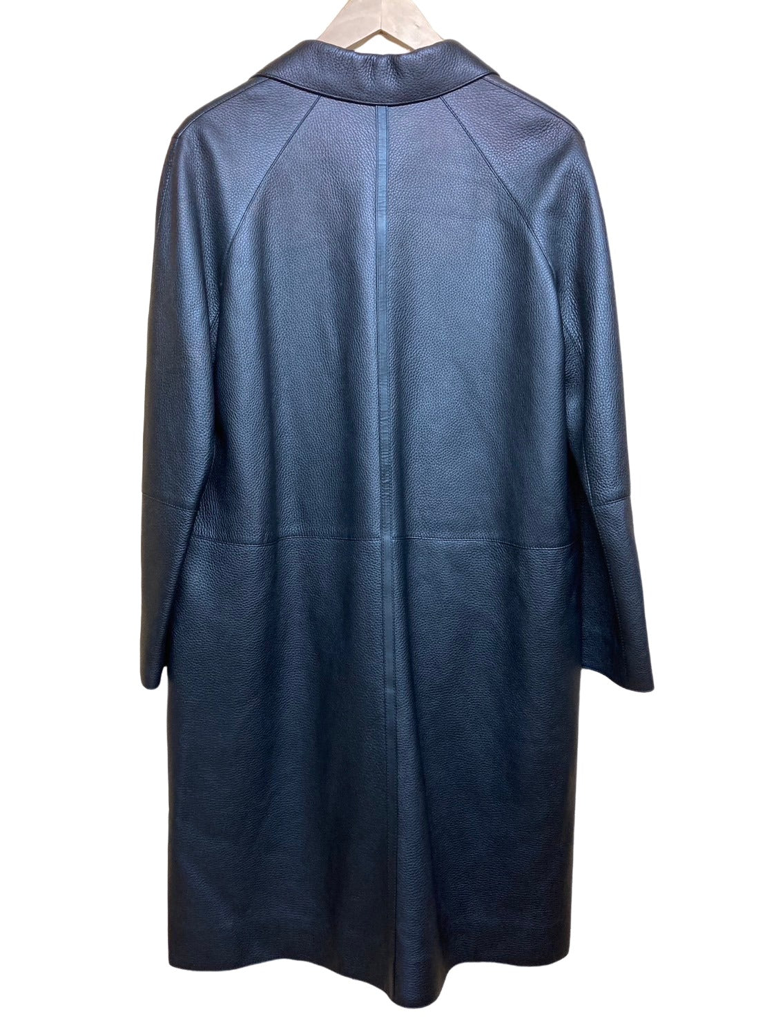 エルメス ディアスキン ロング レザーコート