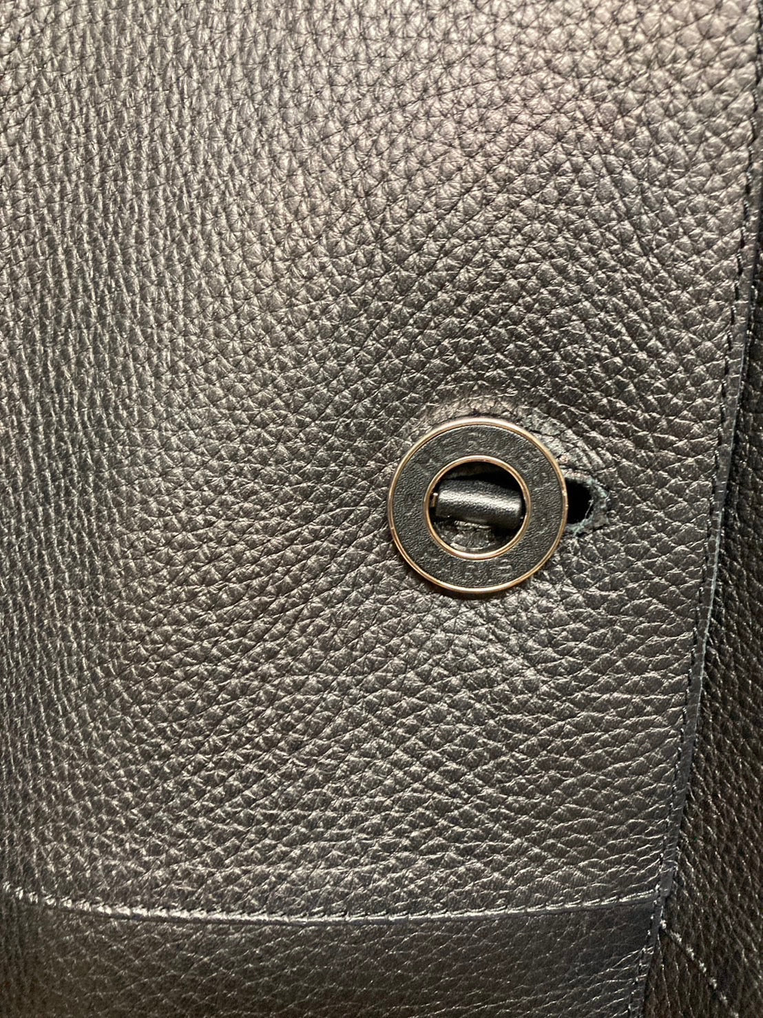 エルメス ディアスキン ロング レザーコート