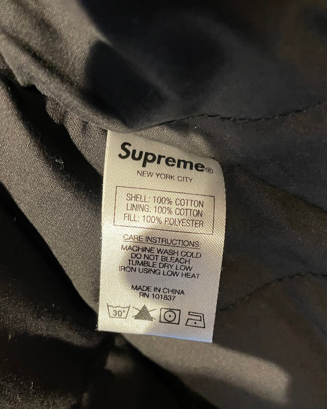 シュプリーム ワークジャケット