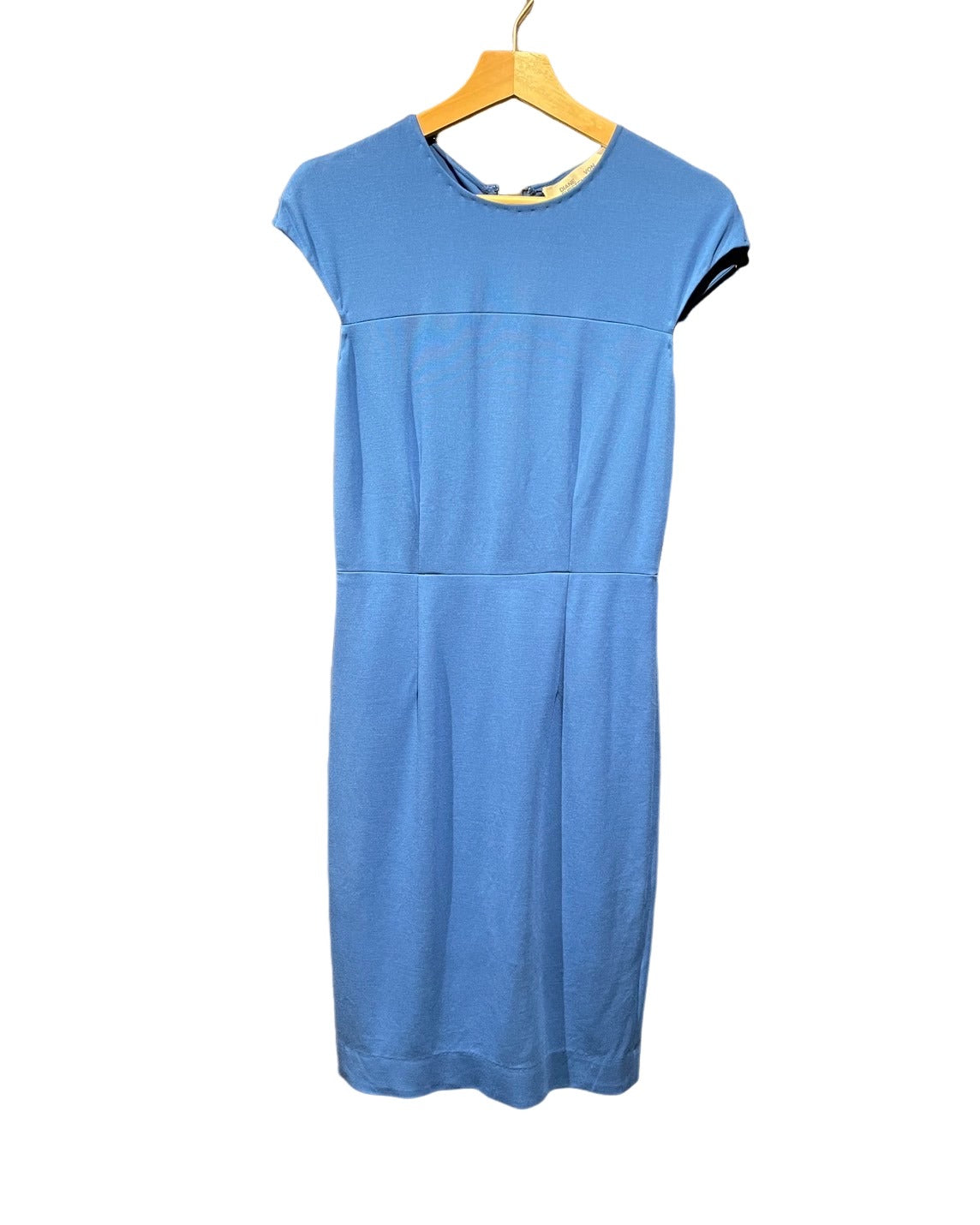 ダイアンフォンファステンバーグ ロングワンピース ブルー