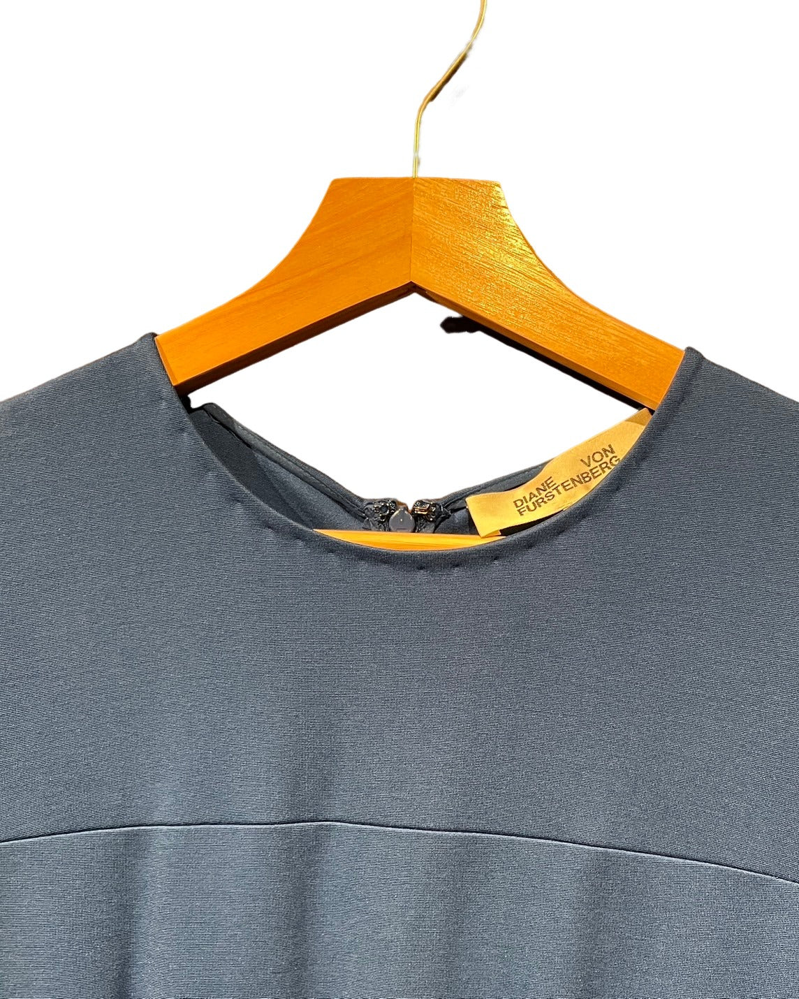 ダイアンフォンファステンバーグ ロングワンピース ブルー