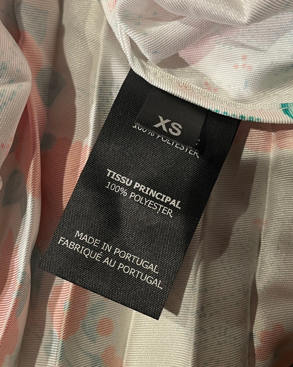 ヴェトモン プリーツ 花柄ワンピース