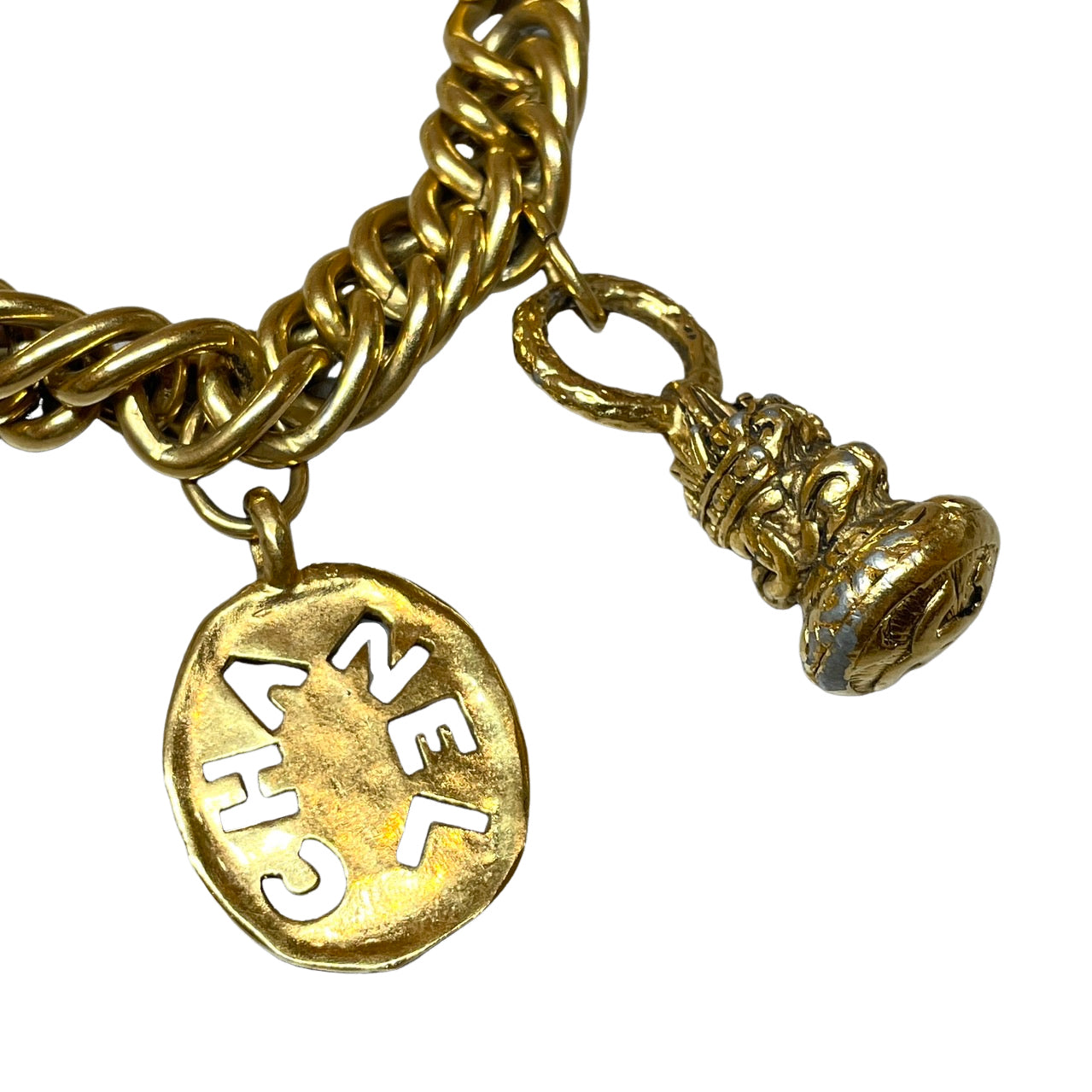 シャネル ゴールド カンボン 7連 ブレスレット