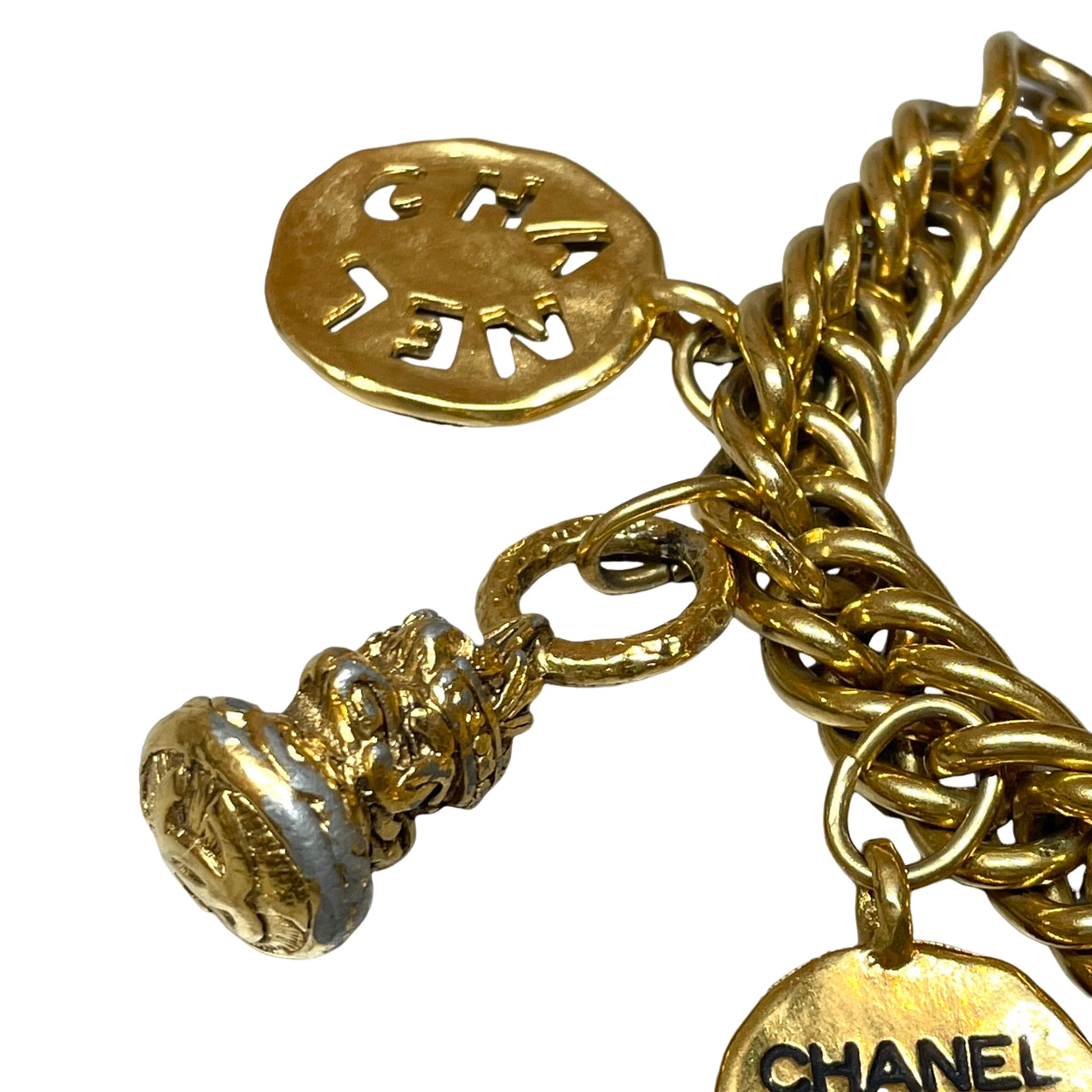 シャネル ゴールド カンボン 7連 ブレスレット
