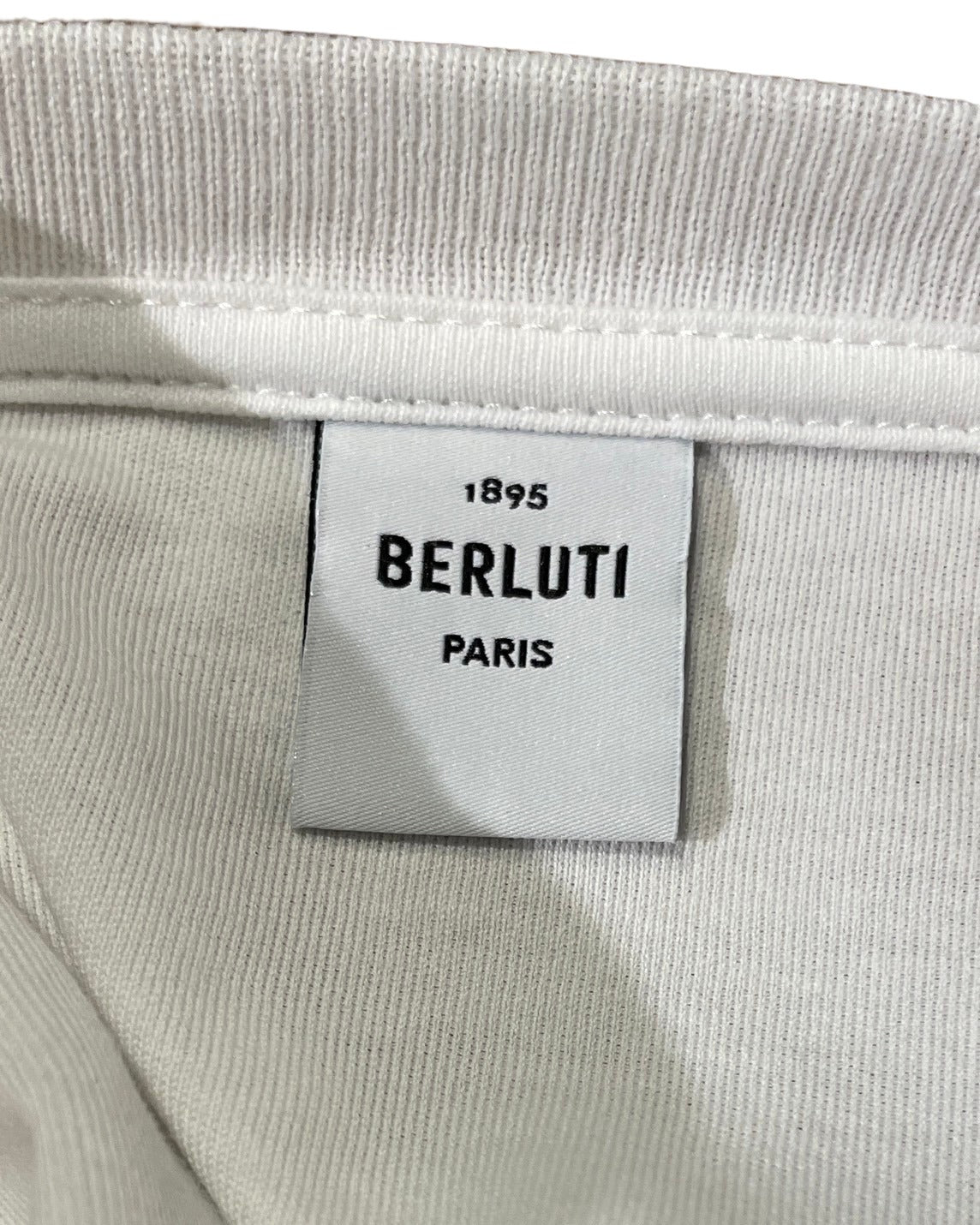 ベルルッティ ロゴTシャツ 白