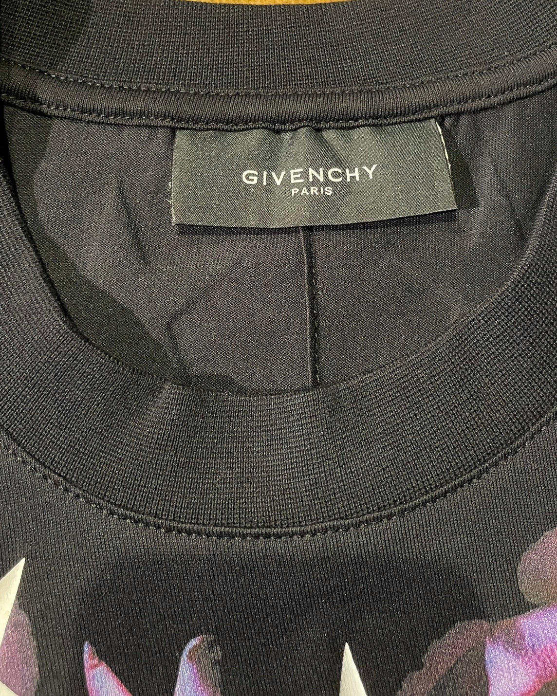 ジバンシィ プリントTシャツ 黒