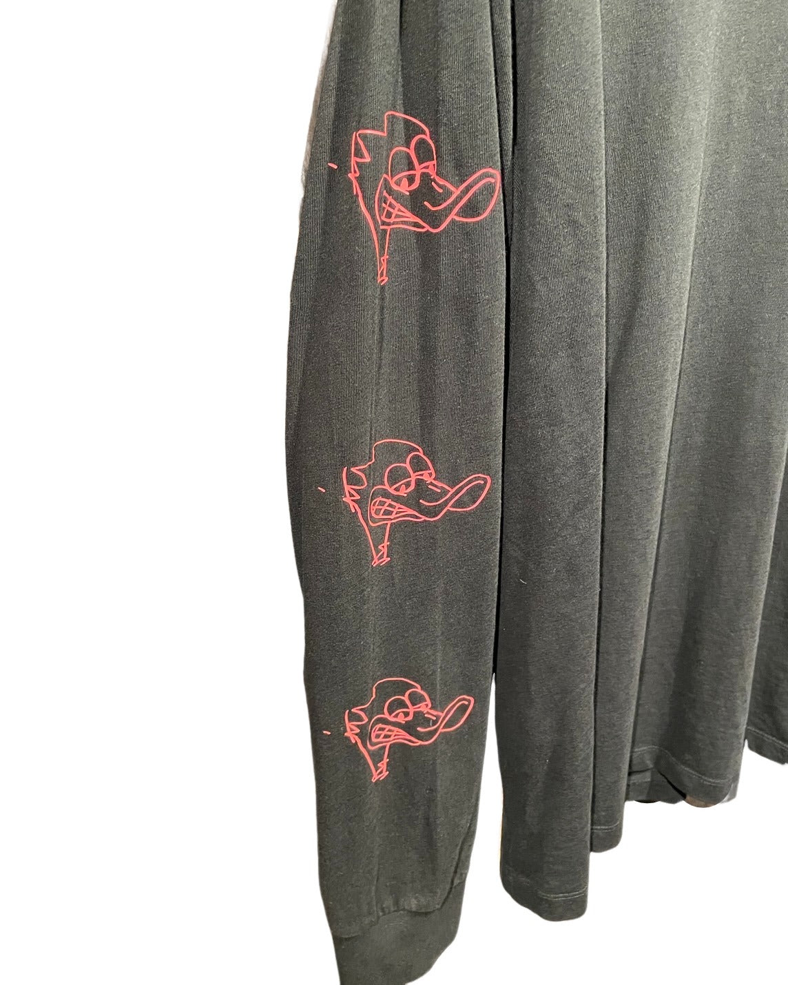 モンクレール 長袖Tシャツ 黒