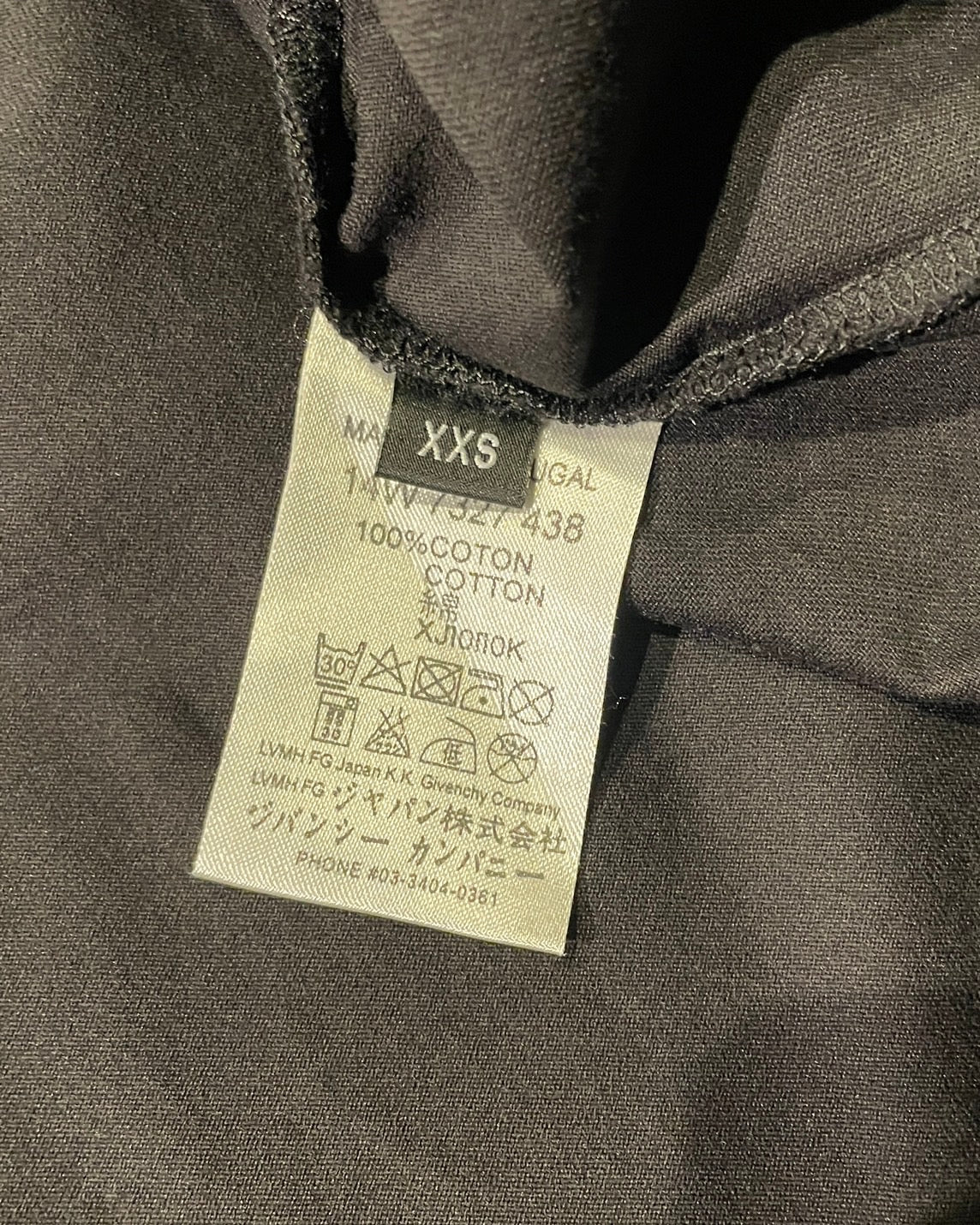 ジバンシィ プリントTシャツ 黒