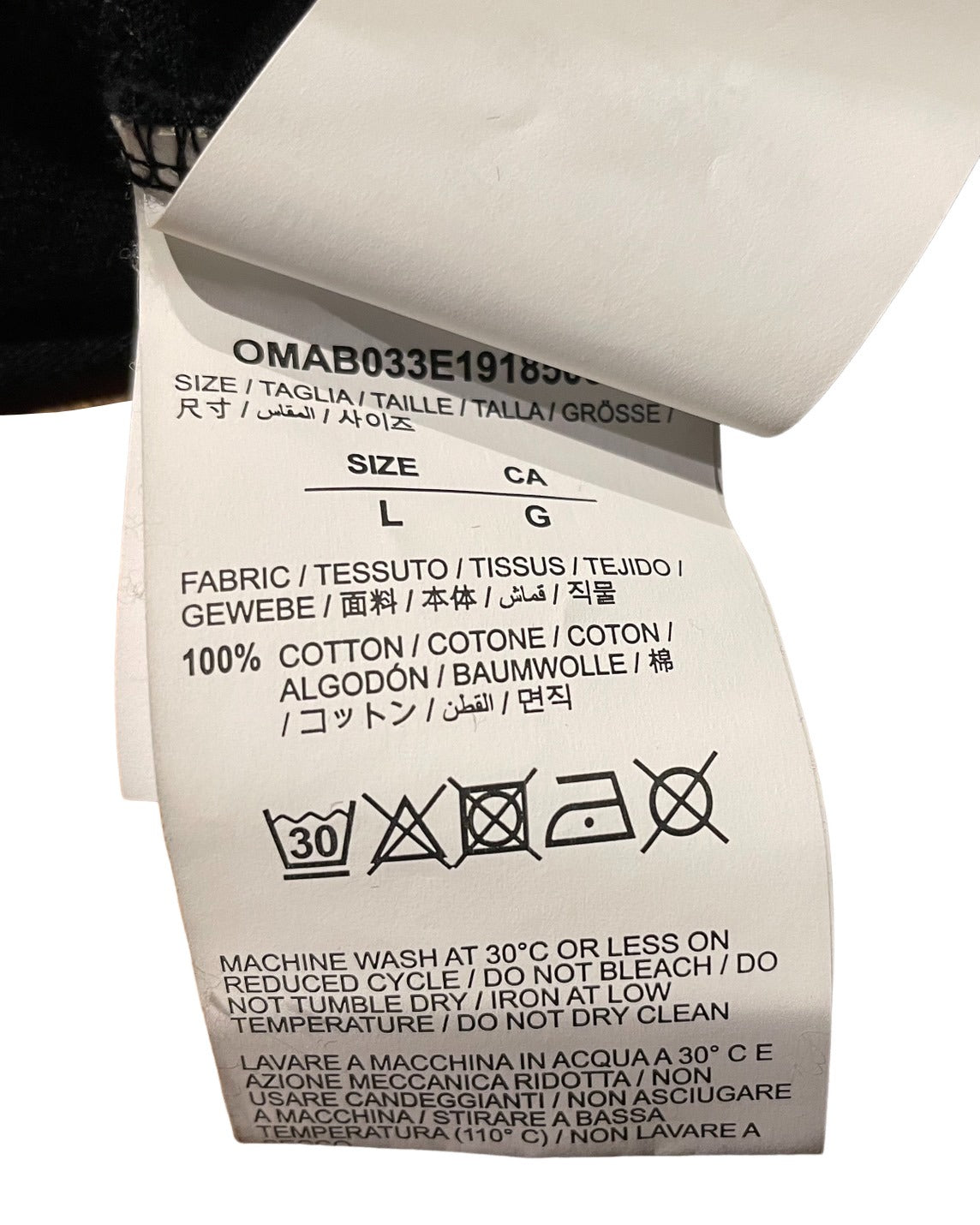 オフホワイト パーカー ブラック