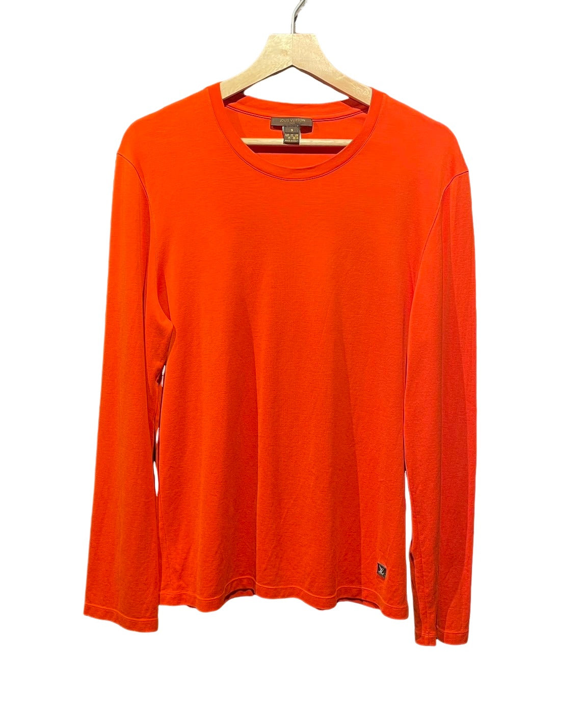 ルイ・ヴィトン 長袖Tシャツ オレンジ