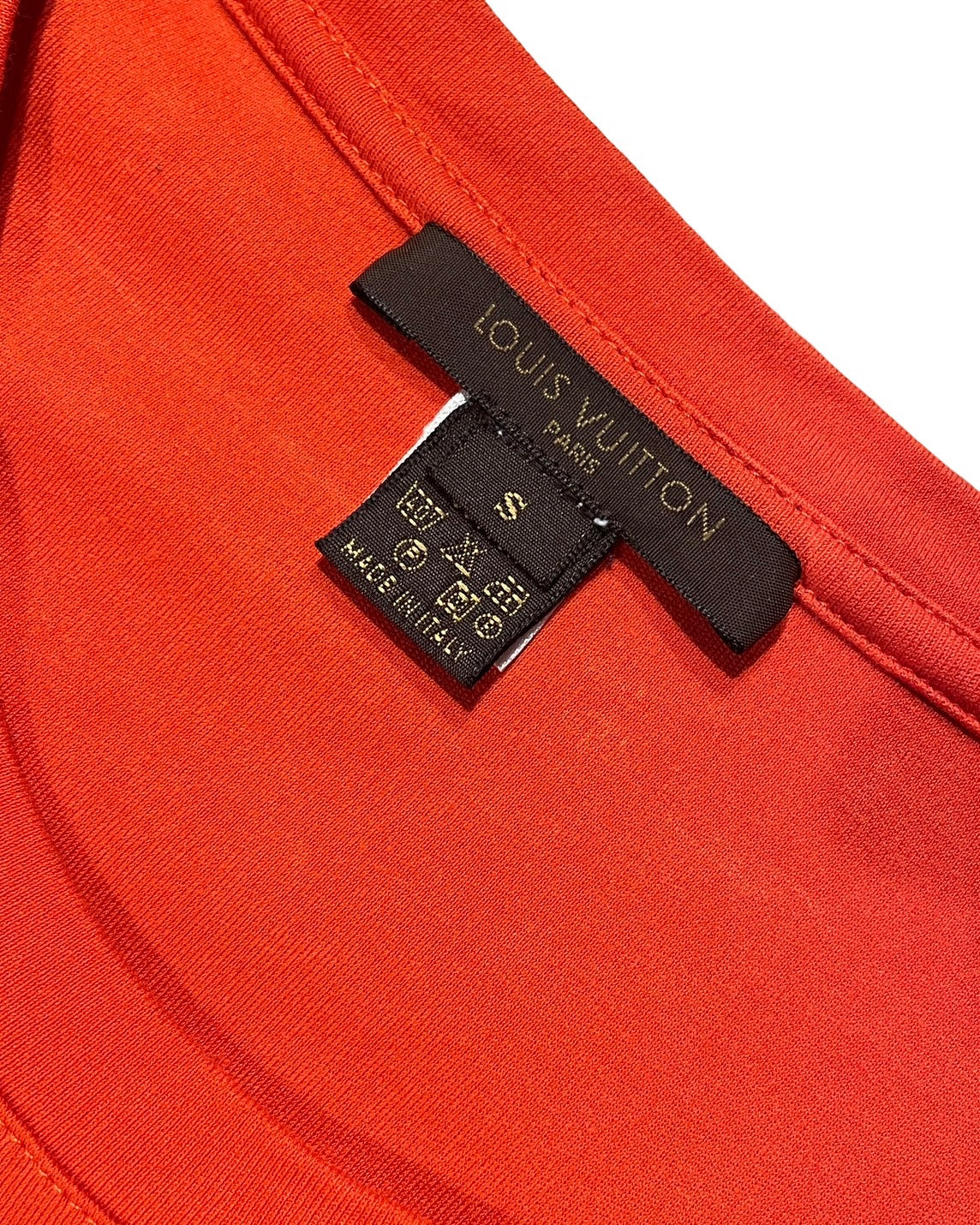 ルイ・ヴィトン 長袖Tシャツ オレンジ