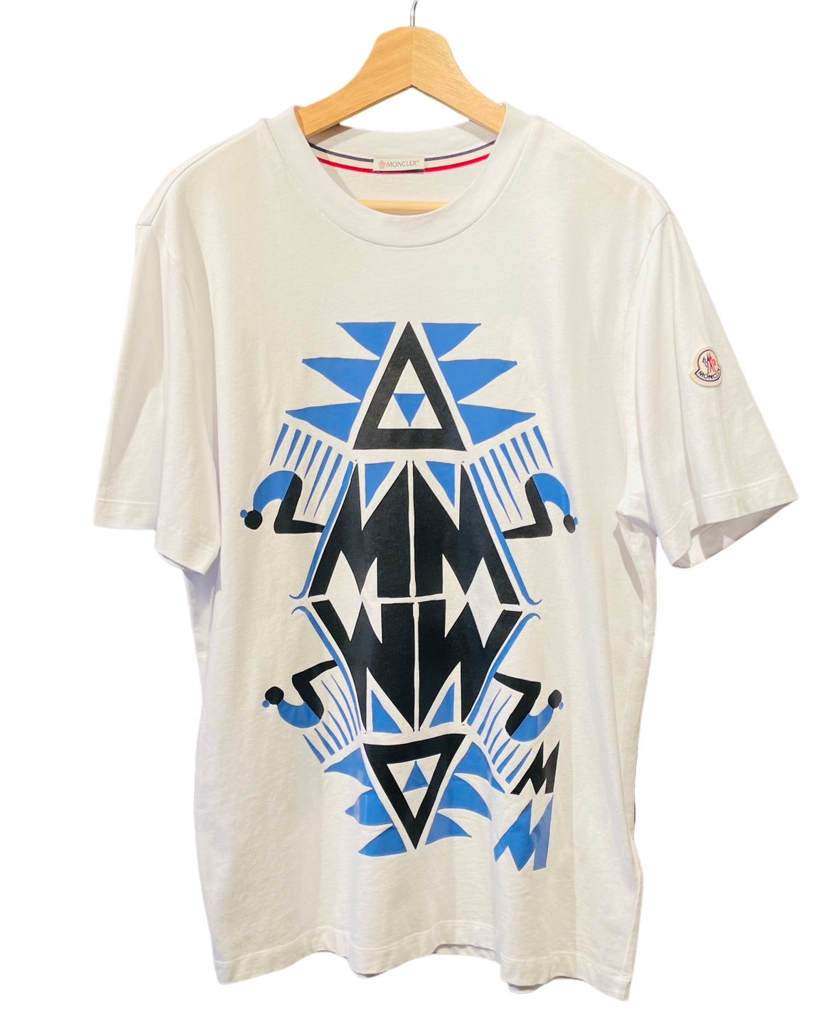 モンクレール プリントTシャツ 白